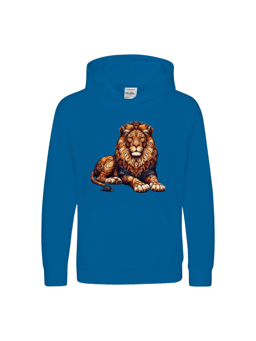 Kids Premium Hoodie Sweet Mandala Lion