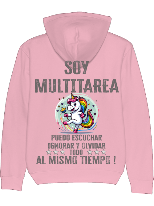 Cruiser Hoodie Soy Multitarea Unicorn Rattle Dance