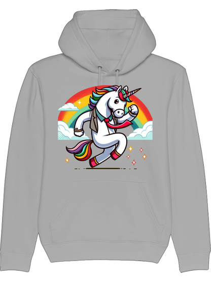 Sudadera con capucha Cruiser unicornio con arcoíris