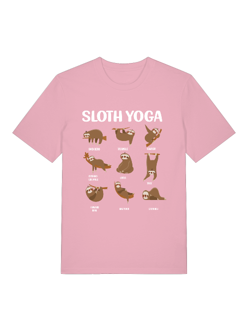 Sloth Yoga Faultier - Organic Creator 2.0 T-Shirt SK