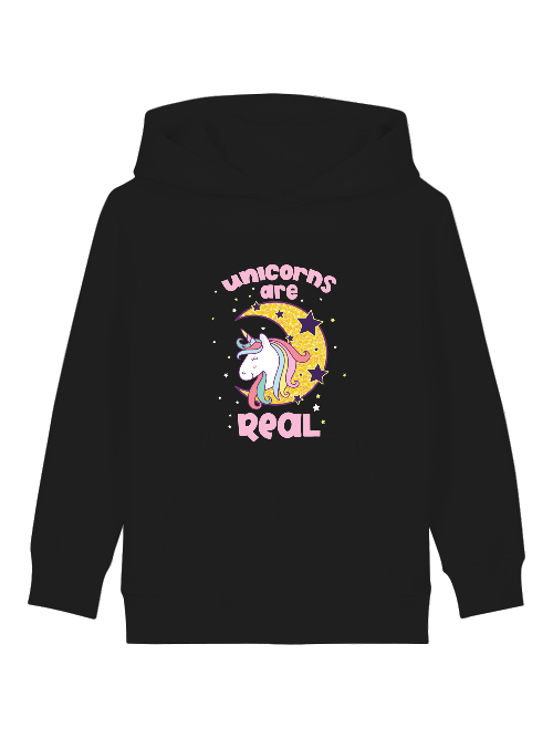 Einhorn Unicorn are real - Mini Cruiser Hoodie 2.0 Kinder Kapuzenpullover SK