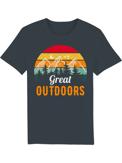 Great Outdoors Retro Look Creator T-Shirt SK