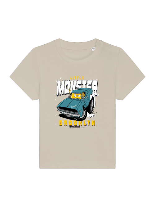 Cartoon Little Monster Monstercar - Baby Creator T-Shirt SK