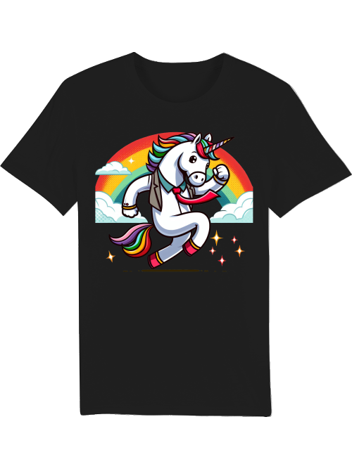 Creator T-Shirt Unicorn with Rainbow