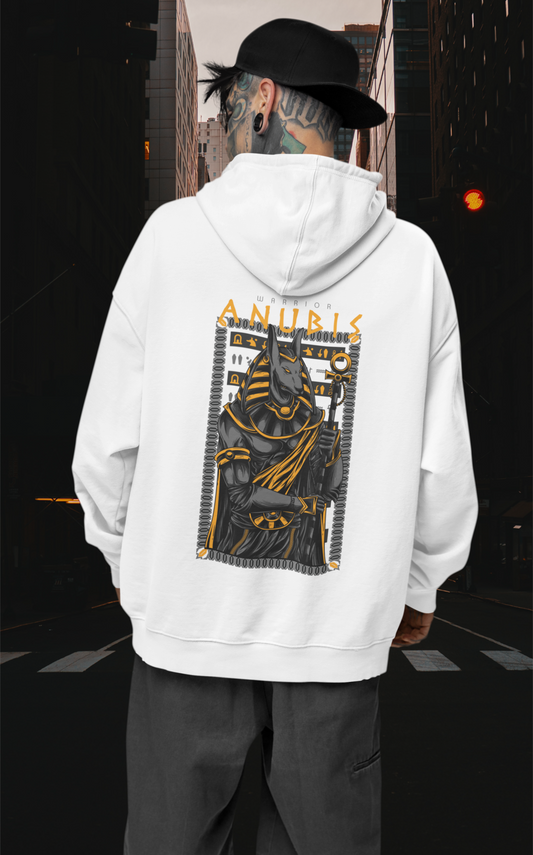 ANUBIS The Warrior Streetwear - Slammer Bio Oversized Unisex Hoodie Erwachsenen SH