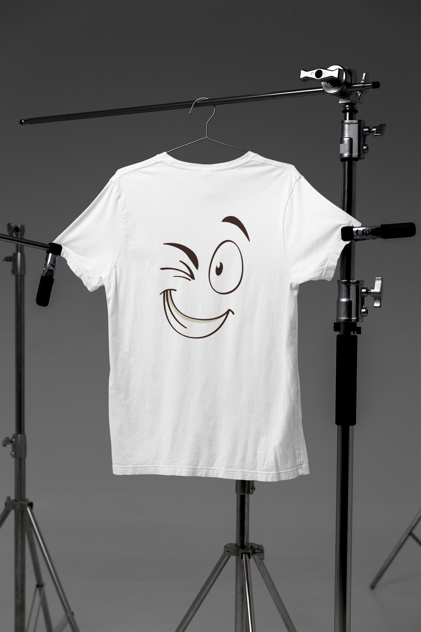 Auge zwinkern Strichsmileys - Creator T-Shirt SK