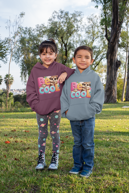Be Cool Erdmännchen Hoodie - Hochwertiger Mittelschwerer Fleece-Hoodie für Jugendliche - Weltweit Verfügbar - GL