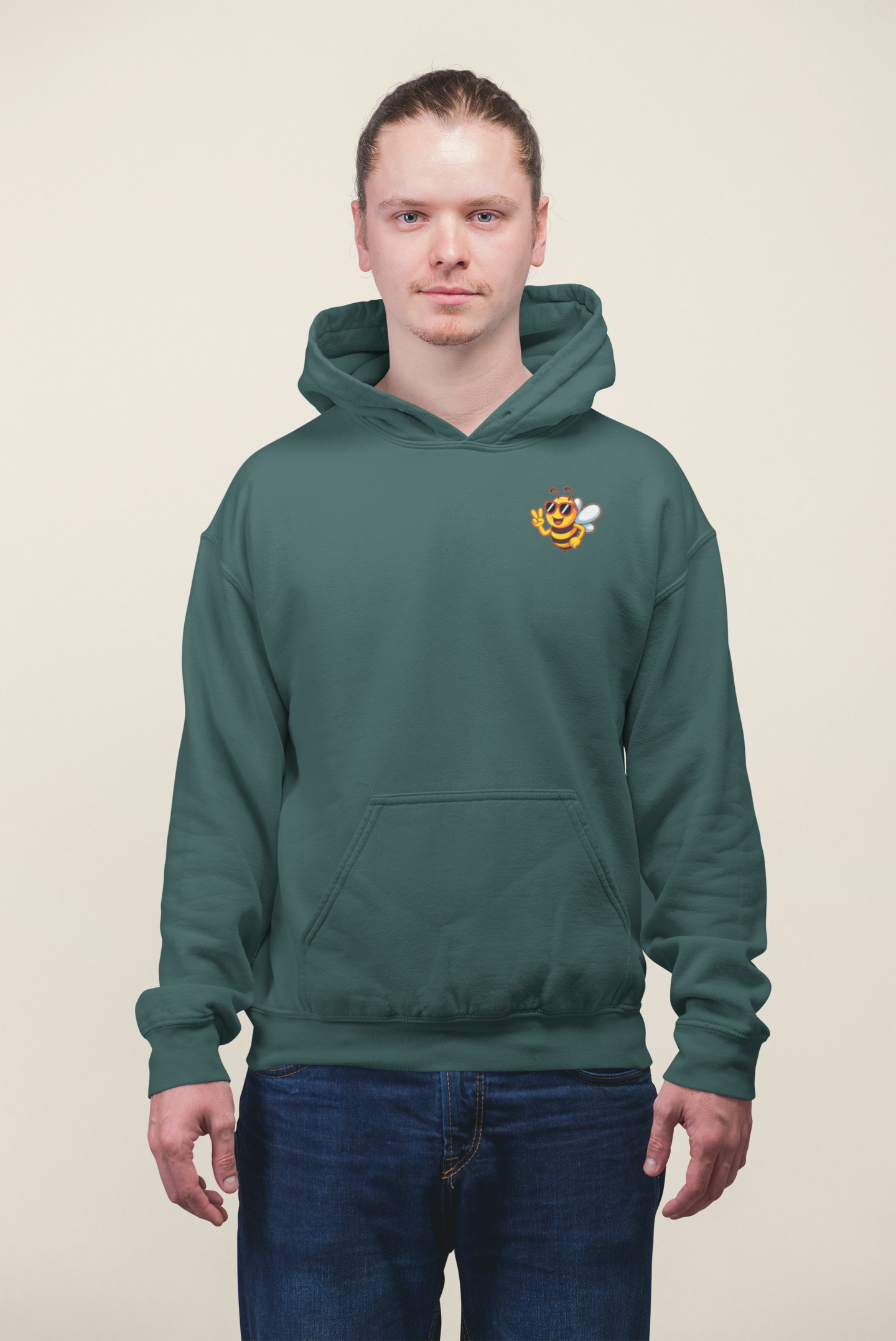 Biene BEE COOL Beidseitiger Druck - Unisex Erwachsenen Bio Organic Cruiser Hoodie 2.0 ST/ST SH