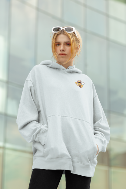 Biene BEE COOL Beidseitiger Druck - Unisex Erwachsenen Bio Oversized Hoodie SH
