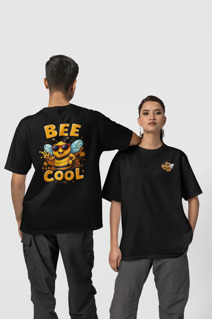Biene BEE COOL Beidseitiger Druck - Unisex Erwachsenen Bio Creator T-Shirt SH