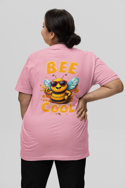 Biene BEE COOL Beidseitiger Druck - Unisex Erwachsenen Bio Creator T-Shirt SH