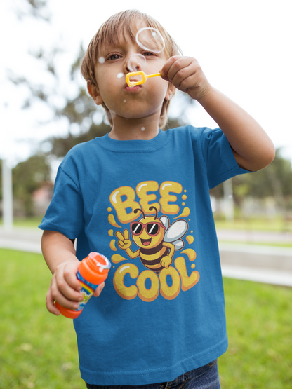 Biene BEE COOL Front - Unisex Kinder T-Shirt SH