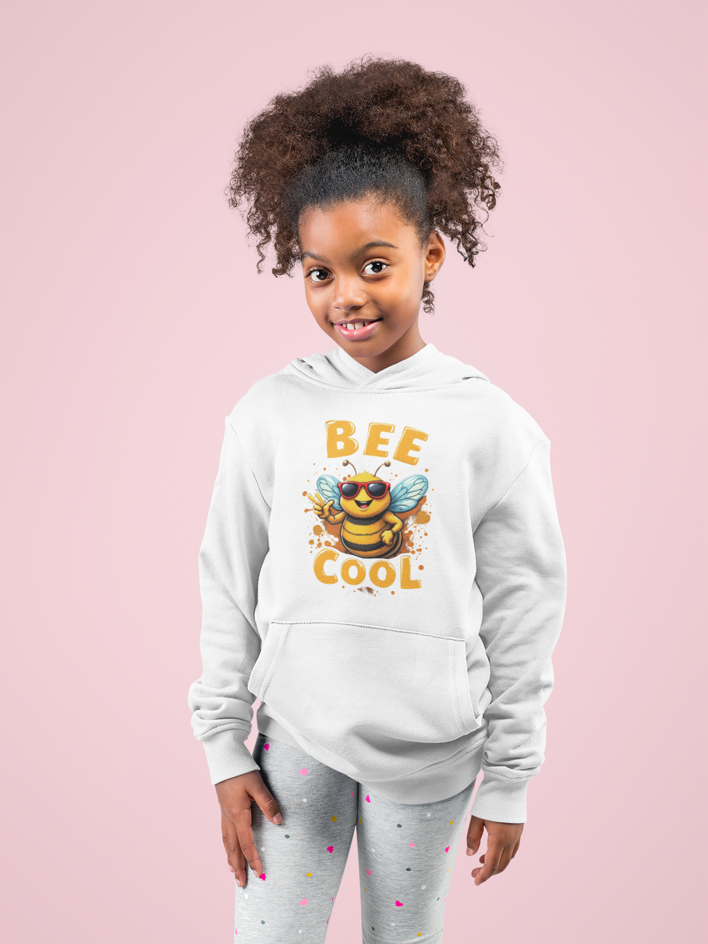 Biene BEE COOL II - Unisex Kinder Mini Cruiser Hoodie SH