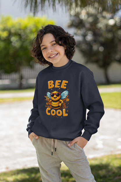 Biene BEE COOL II - Unisex Kinder Mini Changer Sweatshirt SH