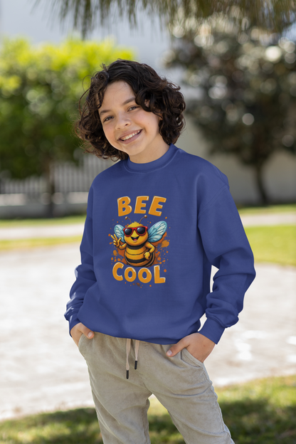 Biene BEE COOL II - Unisex Kinder Mini Changer Sweatshirt SH