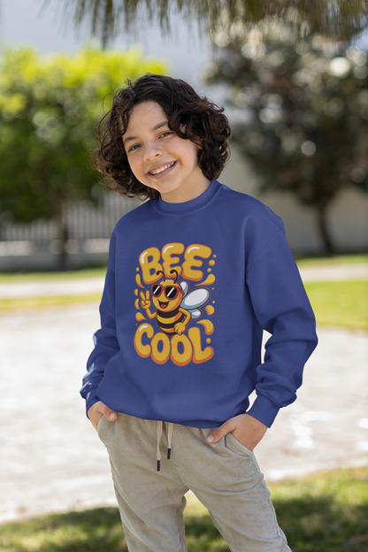 Biene BEE COOL - Unisex Kinder Mini Changer Sweatshirt SH
