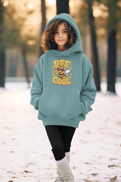 Biene BEE COOL - Unisex Kinder Mini Cruiser Hoodie SH