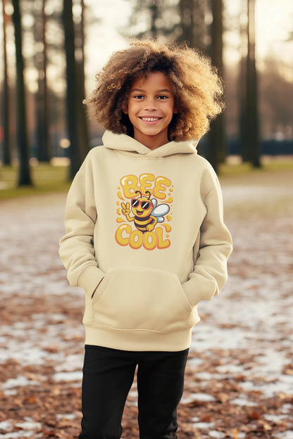 Biene BEE COOL - Unisex Kinder Mini Cruiser Hoodie SH