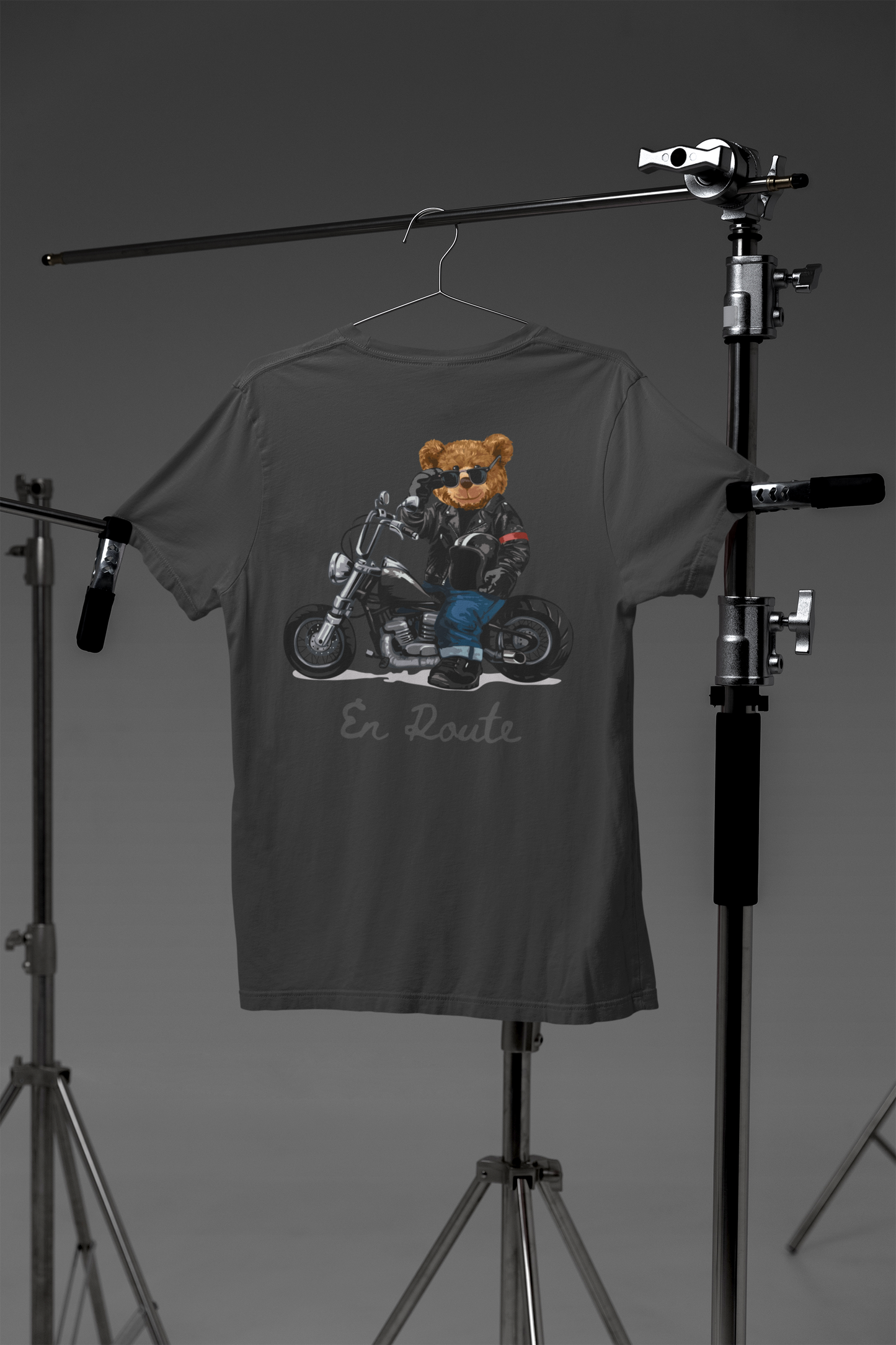 Biker Teddy En Route - Creator T-Shirt SK