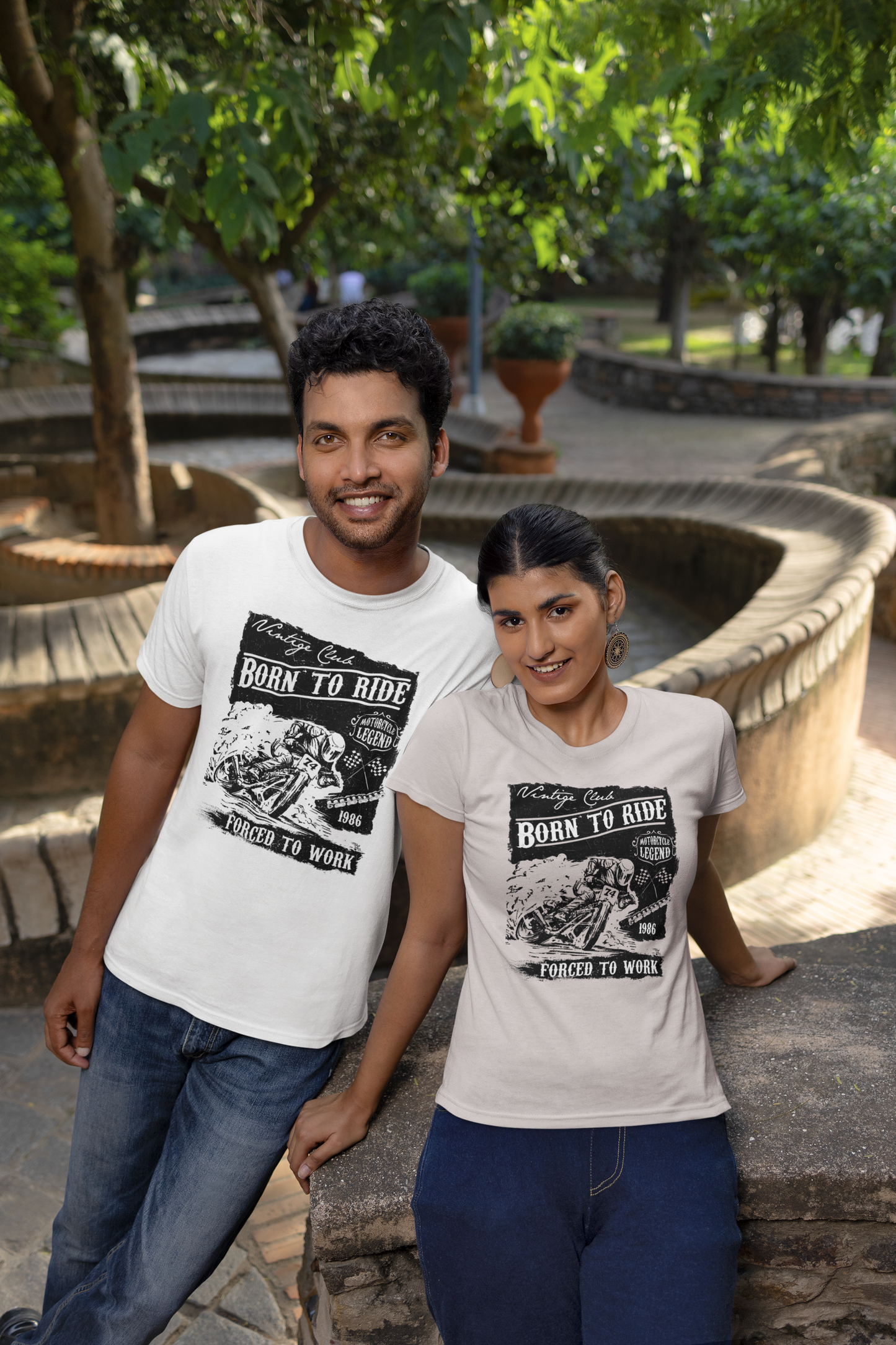 Nacido para montar - Camiseta unisex de manga corta de algodón orgánico para adultos Creator T-Shirt 2.0 ST/St SH