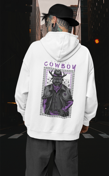 COWBOY DOG  Warrior Streetwear - Slammer Bio Oversized Unisex Hoodie Erwachsenen SH