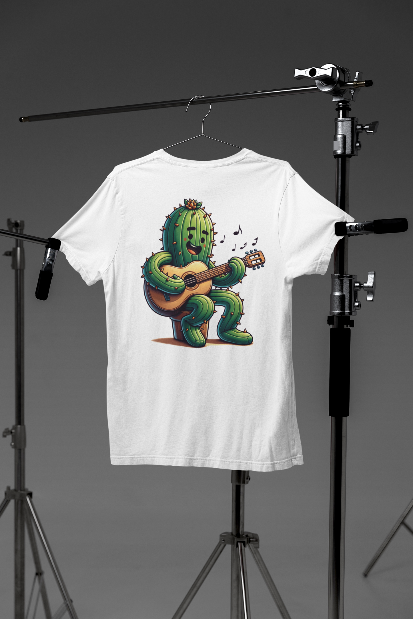 Cartoon Kaktus Gitarrenspieler - Creator T-Shirt SK