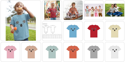 Cartoon Koala Gesicht - Kinder Premium Organic T-Shirt Mini Creator 2.0 ST/ST SH