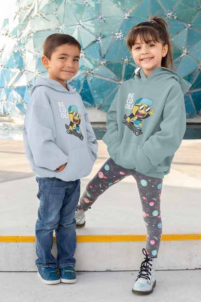 Cartoon Little Monster Be Cool Skater Kinder Hoodie Pullover Bio Baumwolle Hochwertig Langlebig - Mini Cruiser Hoodie 2.0 ST/ST SH