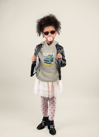 Brooklyn, el pequeño monstruo de dibujos animados - Sudadera con capucha de felpa de peso medio y alta calidad para adolescentes - Disponible en todo el mundo - GL