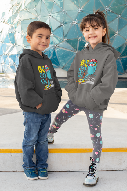 Cartoon Little Monster Skate NYC Be cool Kinder Hoodie Pullover Bio Baumwolle Hochwertig Langlebig - Mini Cruiser Hoodie 2.0 ST/St SH