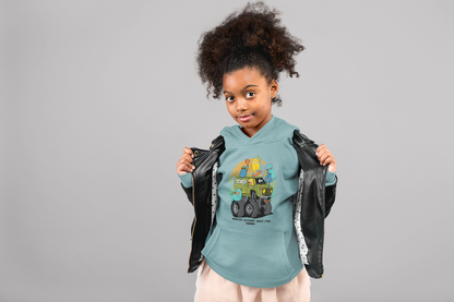Cartoon Monster Truck mit Freunde Vintage Kinder Hoodie Pullover Bio Baumwolle Hochwertig Langlebig - Mini Cruiser Hoodie 2.0 ST/ST SH