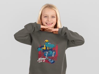 Dibujos animados Nunca te rindas Kroko - Sudadera infantil Mini Changer 2.0 ST/ST SH