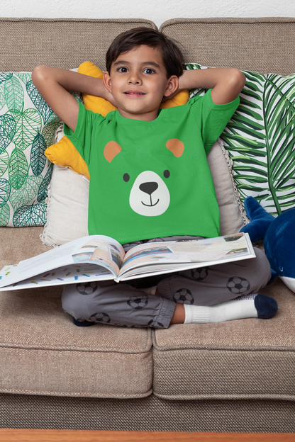 Cartoon Baerengesicht T-Shirt Kids SK