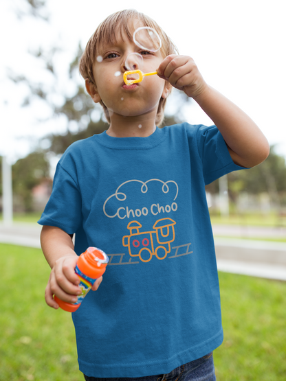 Cartoon Choo Choo Lokomotive T-Shirt Kids SK