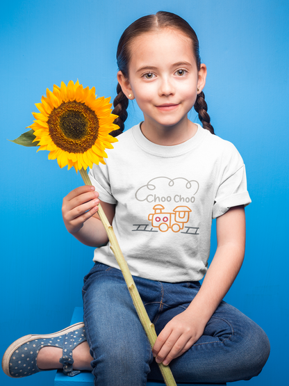Cartoon Choo Choo Lokomotive T-Shirt Kids SK