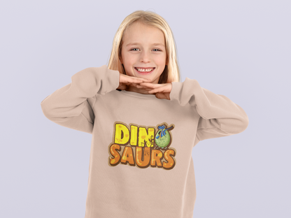 Cartoon Dino schlüpft aus Ei - Mini Changer Sweatshirt 2.0 ST/ST SH Kinder Pullover