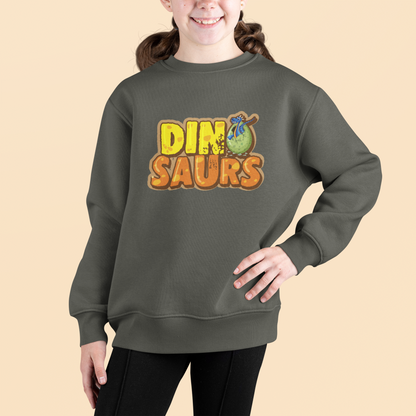 Cartoon Dino schlüpft aus Ei - Mini Changer Sweatshirt 2.0 ST/ST SH Kinder Pullover