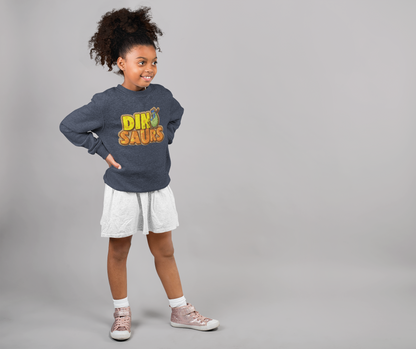 Cartoon Dino schlüpft aus Ei - Mini Changer Sweatshirt 2.0 ST/ST SH Kinder Pullover