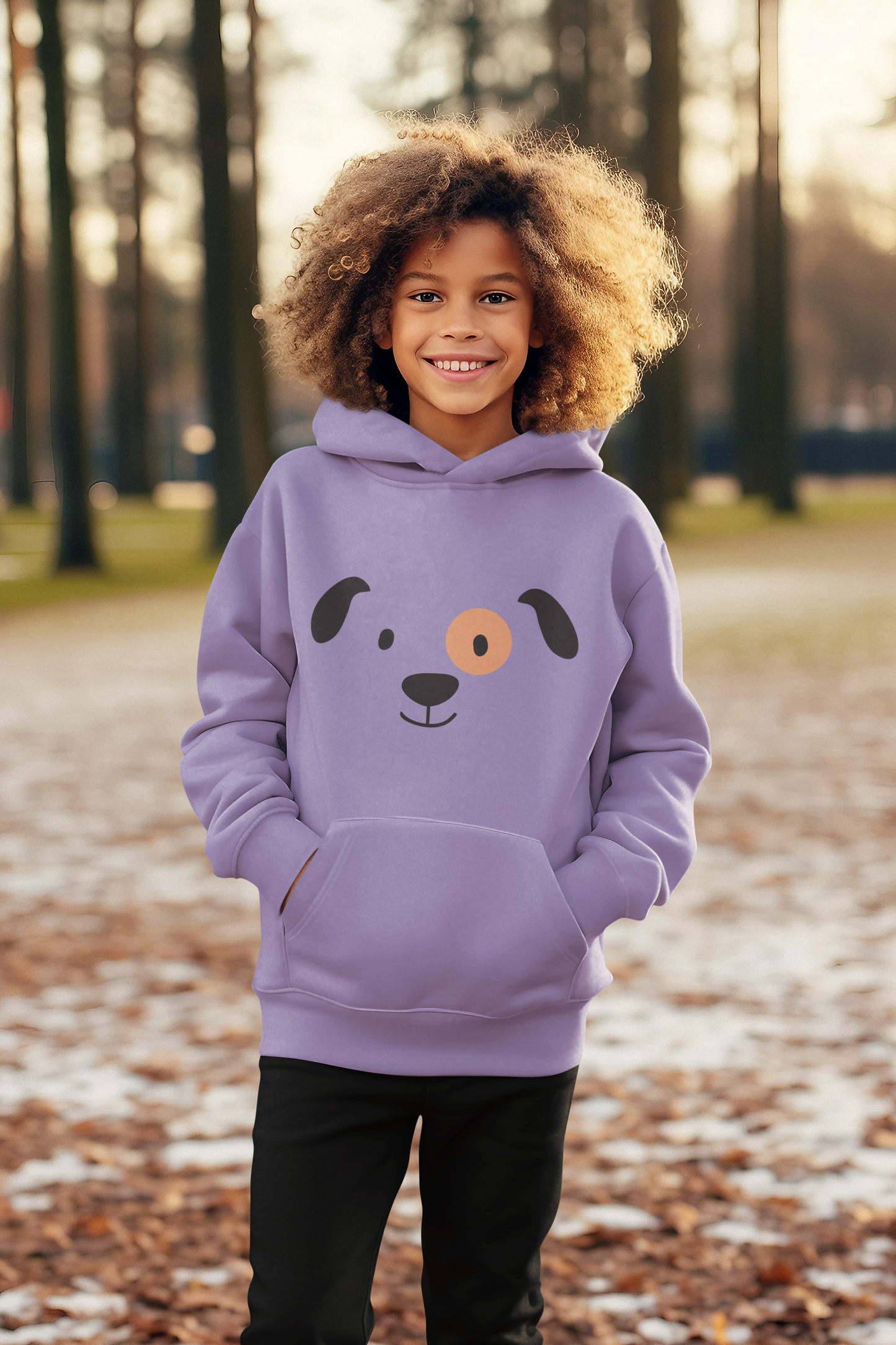 Cartoon Hunde Gesicht - Mini Cruiser Hoodie 2.0 SK