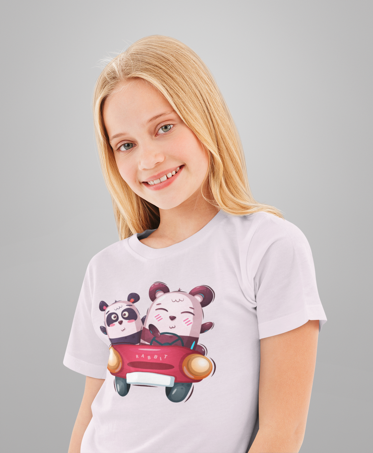 Cartoon Koala Duett im Auto T-Shirt Kids SK