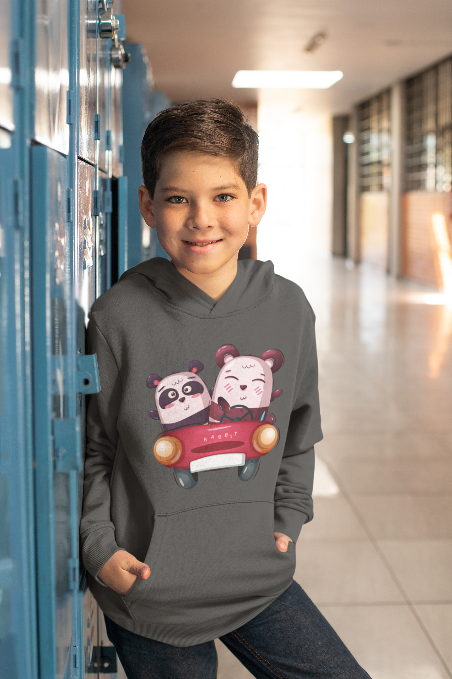 Cartoon Koala Duett im Auto - Mini Cruiser Hoodie 2.0 SK