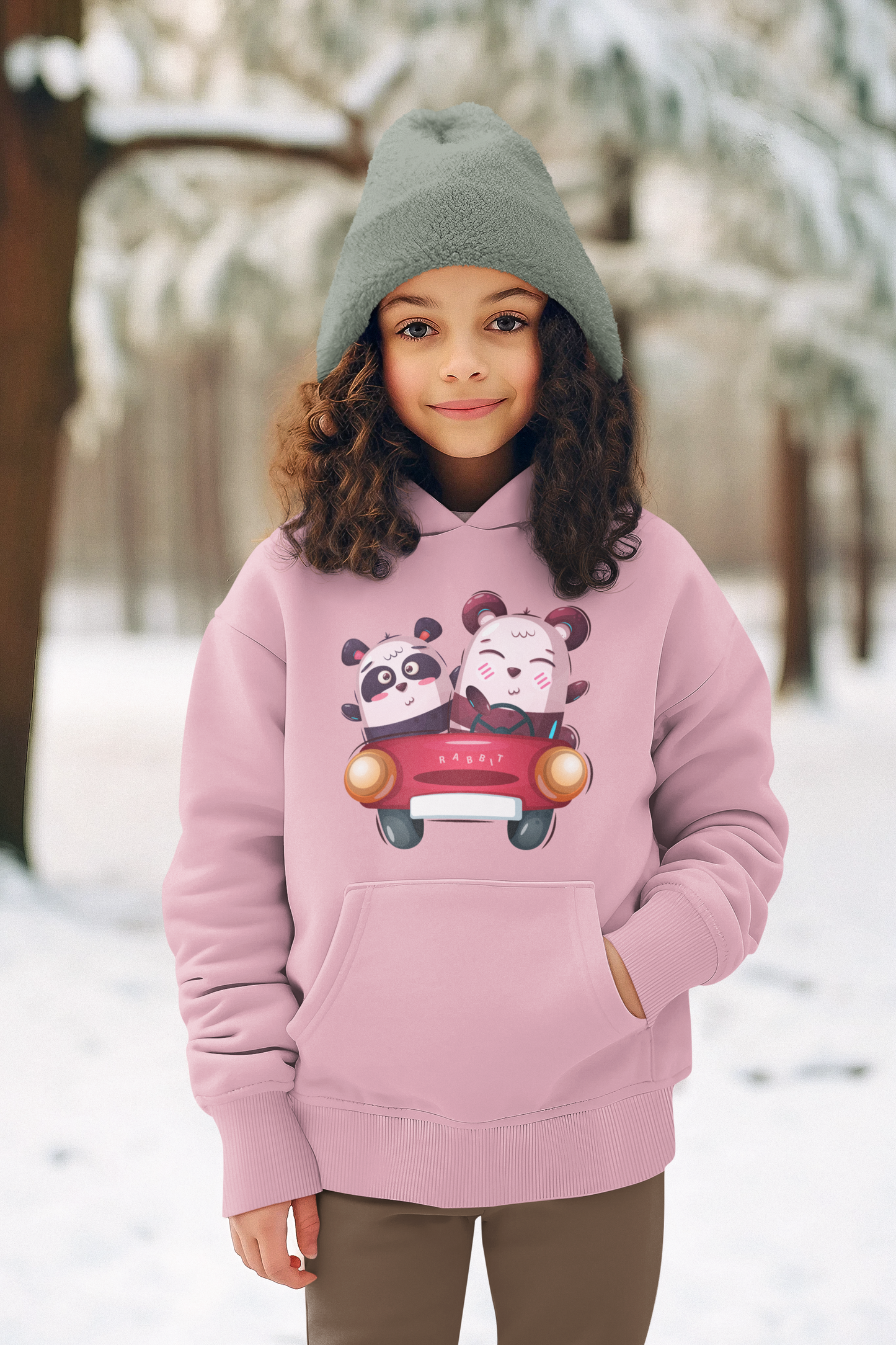 Cartoon Koala Duett im Auto - Mini Cruiser Hoodie 2.0 SK