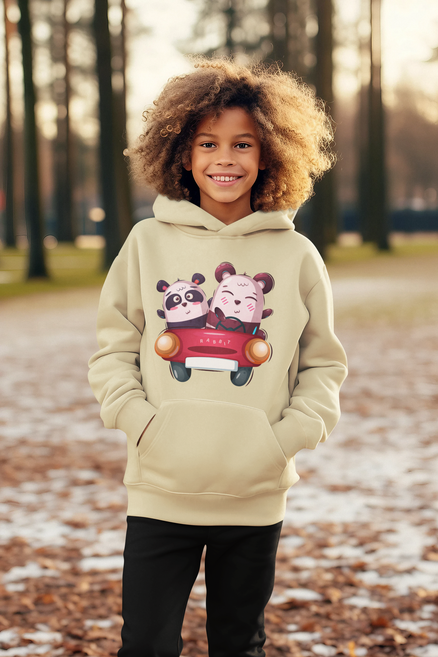 Cartoon Koala Duett im Auto - Mini Cruiser Hoodie 2.0 SK