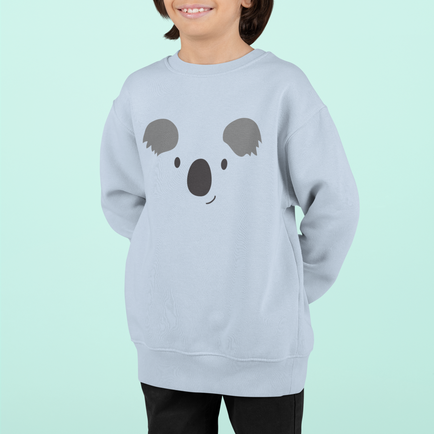 Cartoon Koala Gesicht - Mini Changer Sweatshirt 2.0 ST/ST SH Kinder Pullover