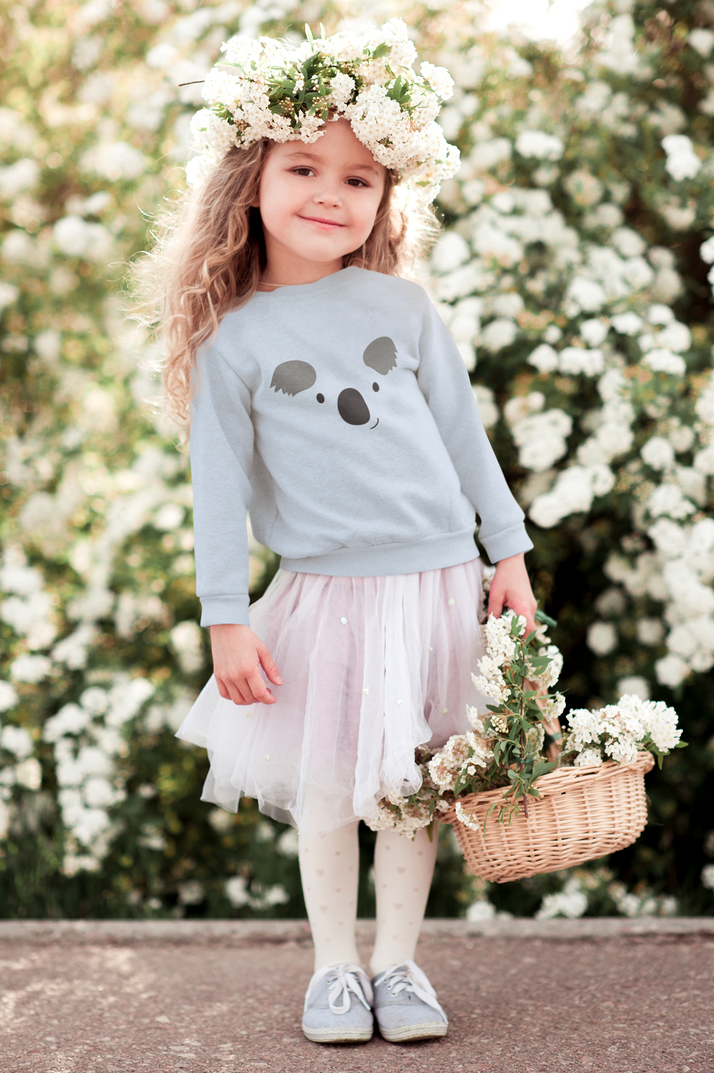 Cartoon Koala Gesicht - Mini Changer Sweatshirt 2.0 ST/ST SH Kinder Pullover