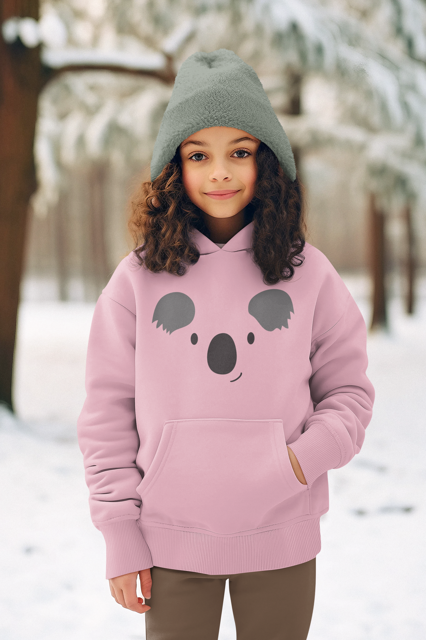 Cartoon Koala Gesicht - Mini Cruiser Hoodie 2.0 SK