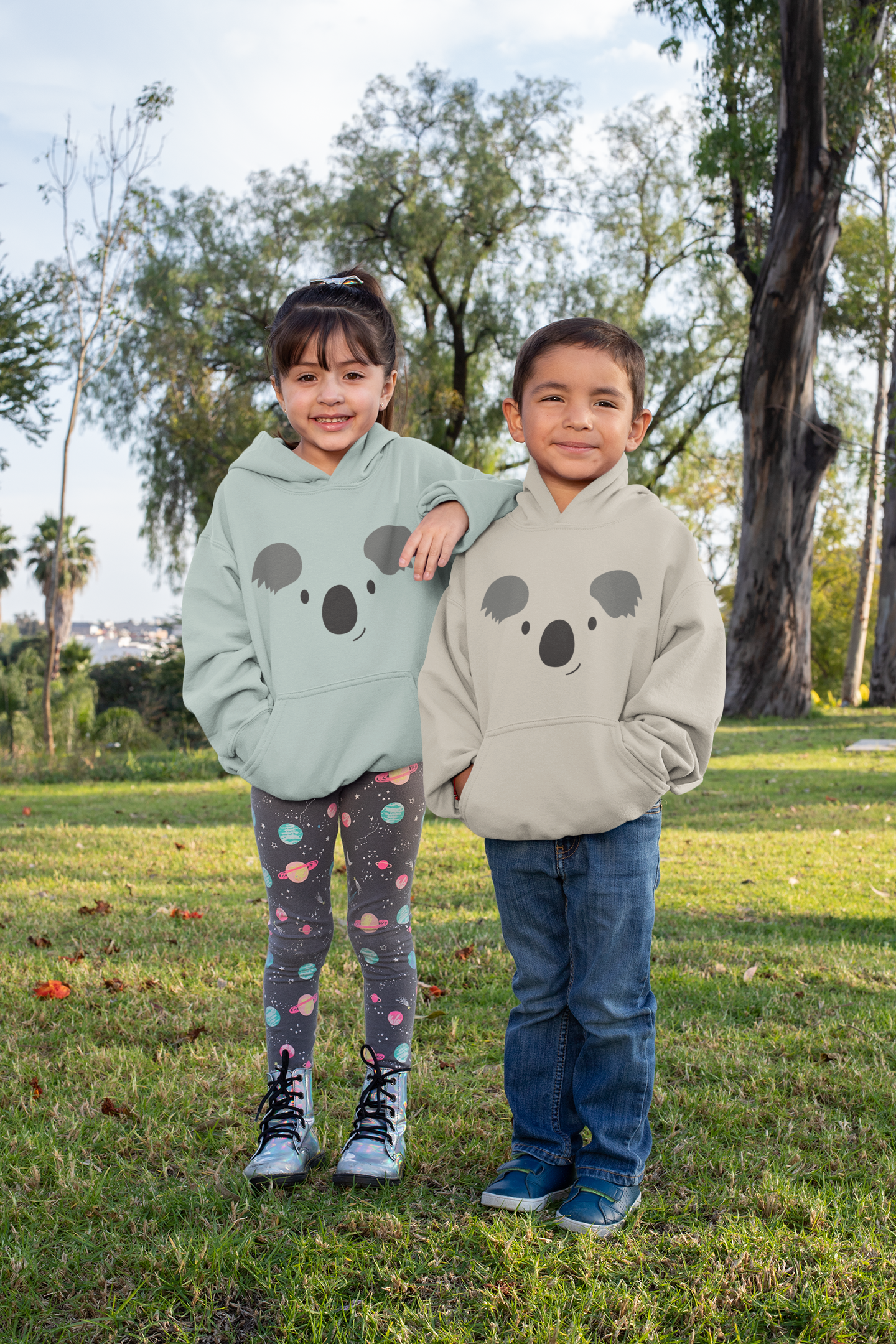 Cartoon Koala Gesicht - Mini Cruiser Hoodie 2.0 SK