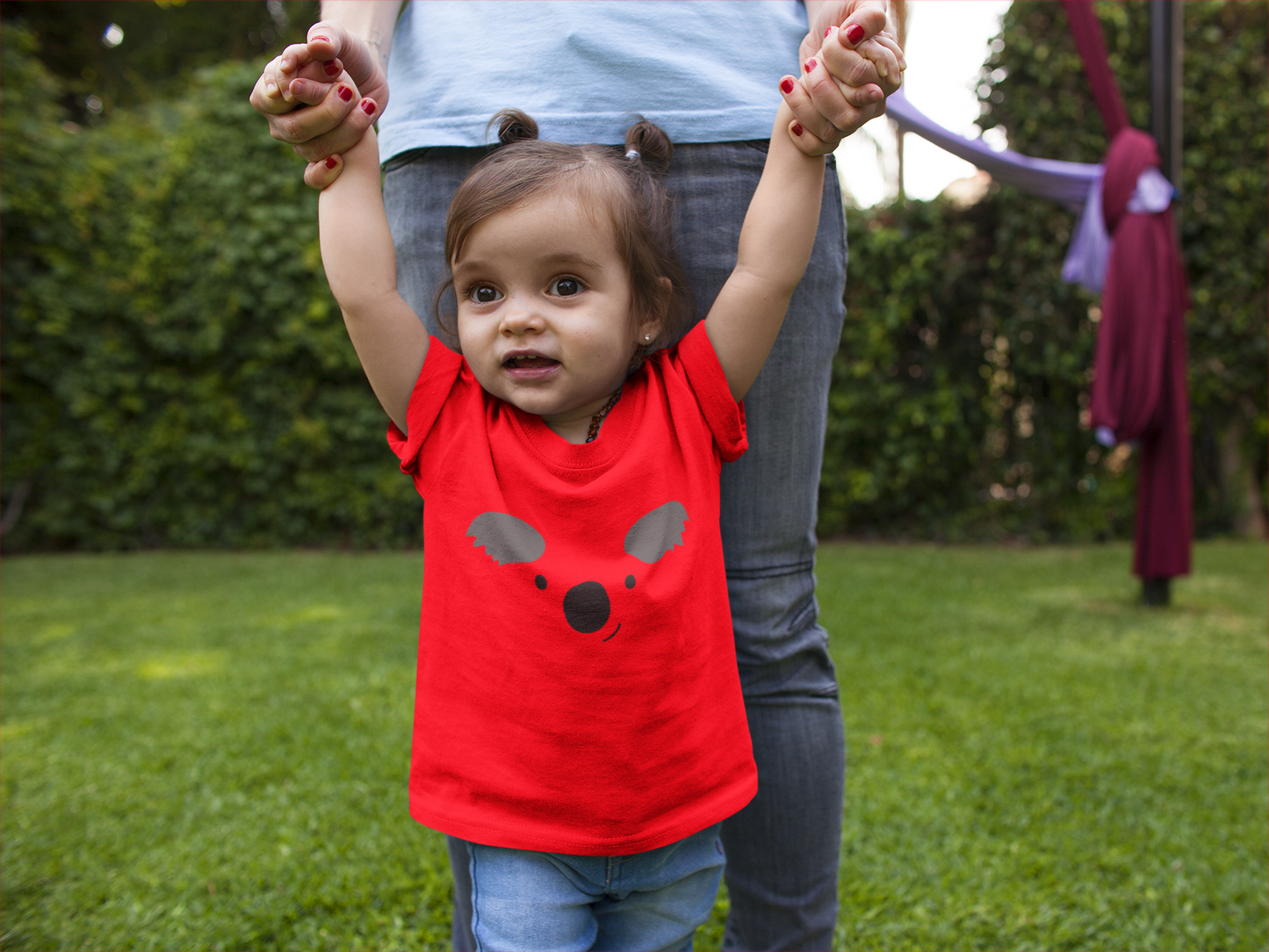 Cara de koala de dibujos animados - Camiseta Baby Creator