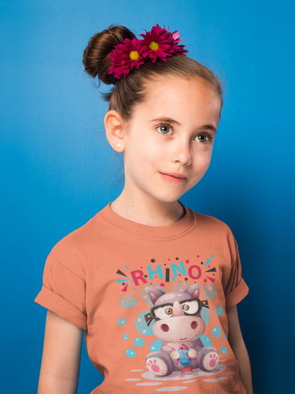 Cartoon Mini Nilpferd T-Shirt Kids SK