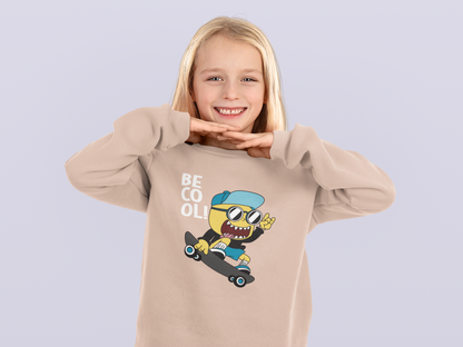 Cartoon Monster Skater Be Cool - Mini Changer Sweatshirt 2.0 ST/ST SH Kinder Pullover